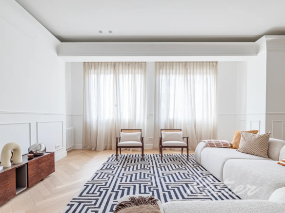 Piso Lujo Goya Madrid Salon