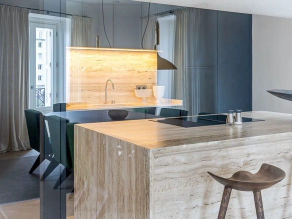 Piso Lujo Recoletos Cocina