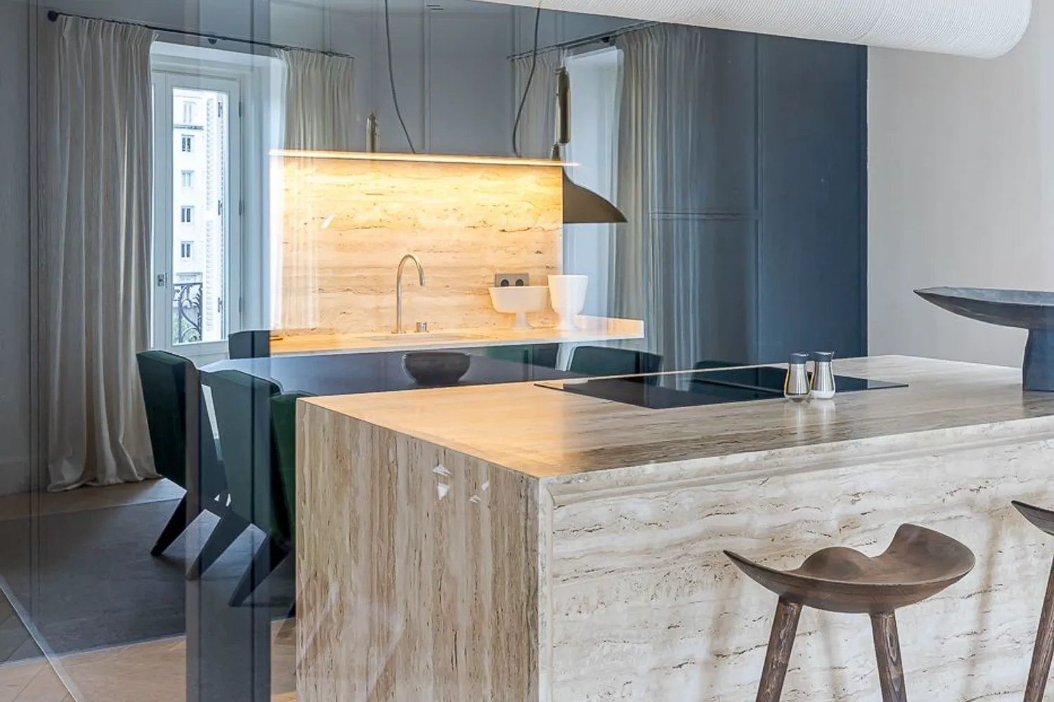 Piso Lujo Recoletos Cocina