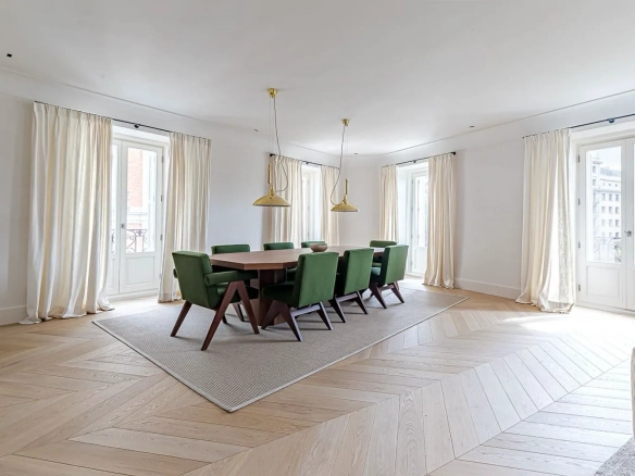 Piso Lujo Recoletos Salon Comedor