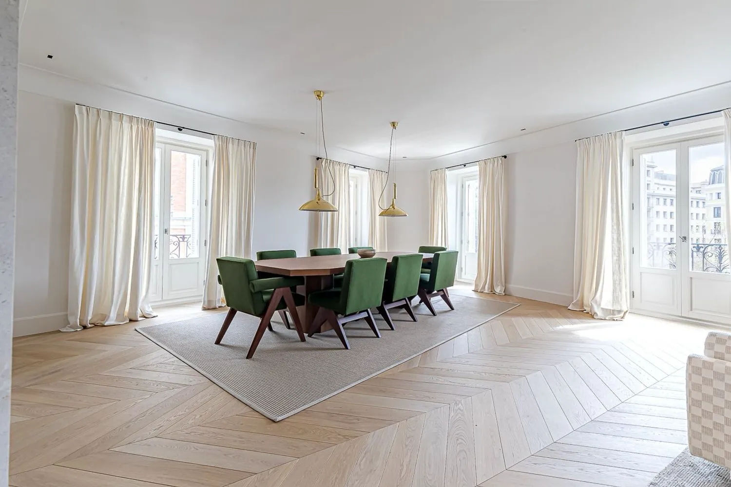 Piso Lujo Recoletos Salon Comedor