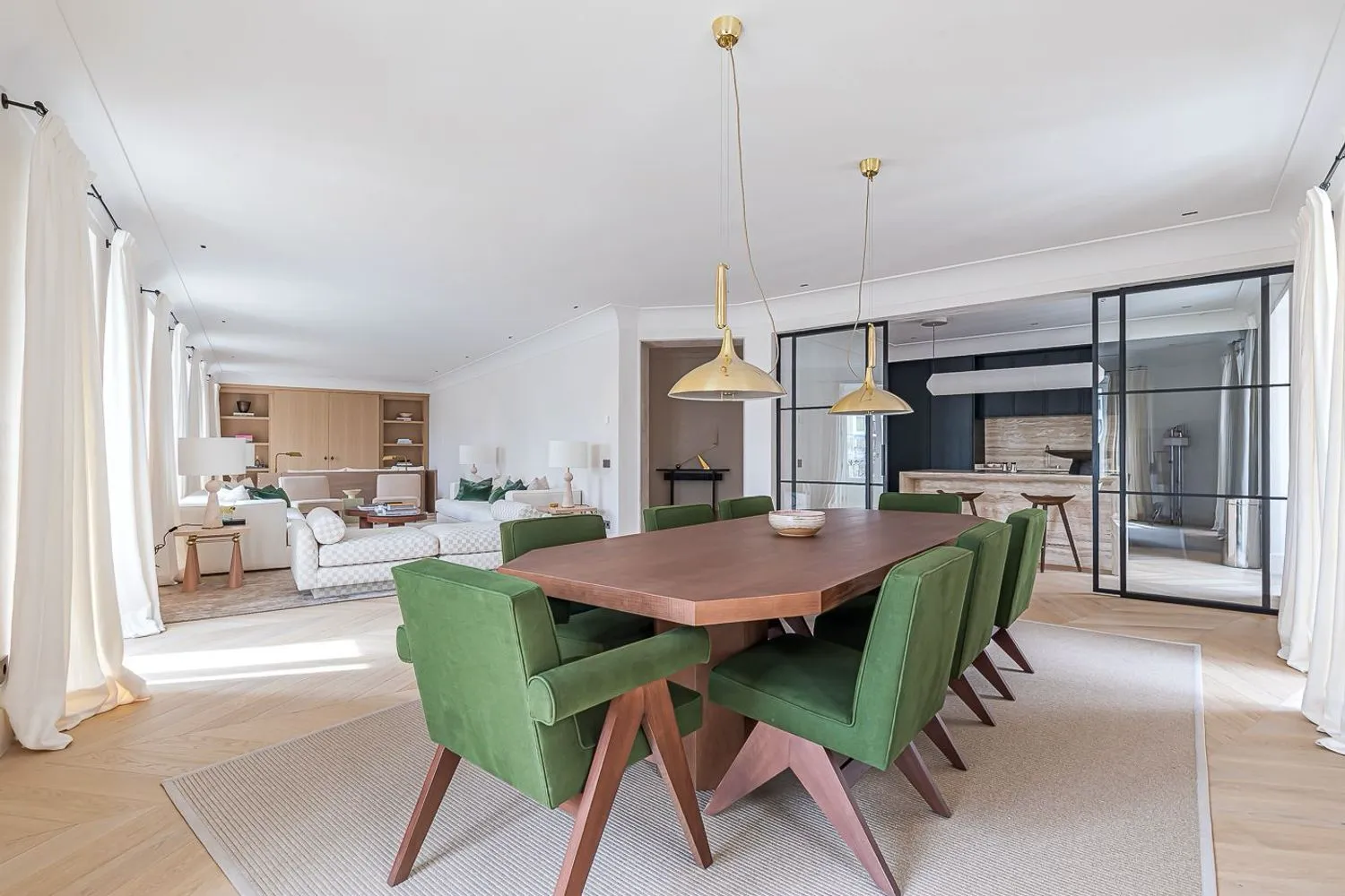 Piso Lujo Recoletos Salon Comedor