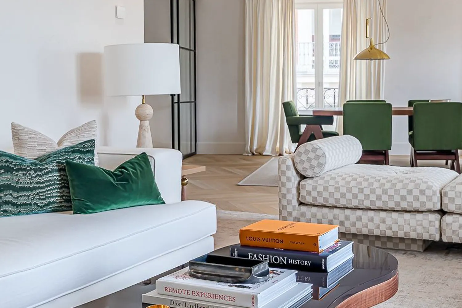 Piso Lujo Recoletos Salon Comedor