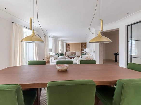 Piso Lujo Recoletos Salon Comedor