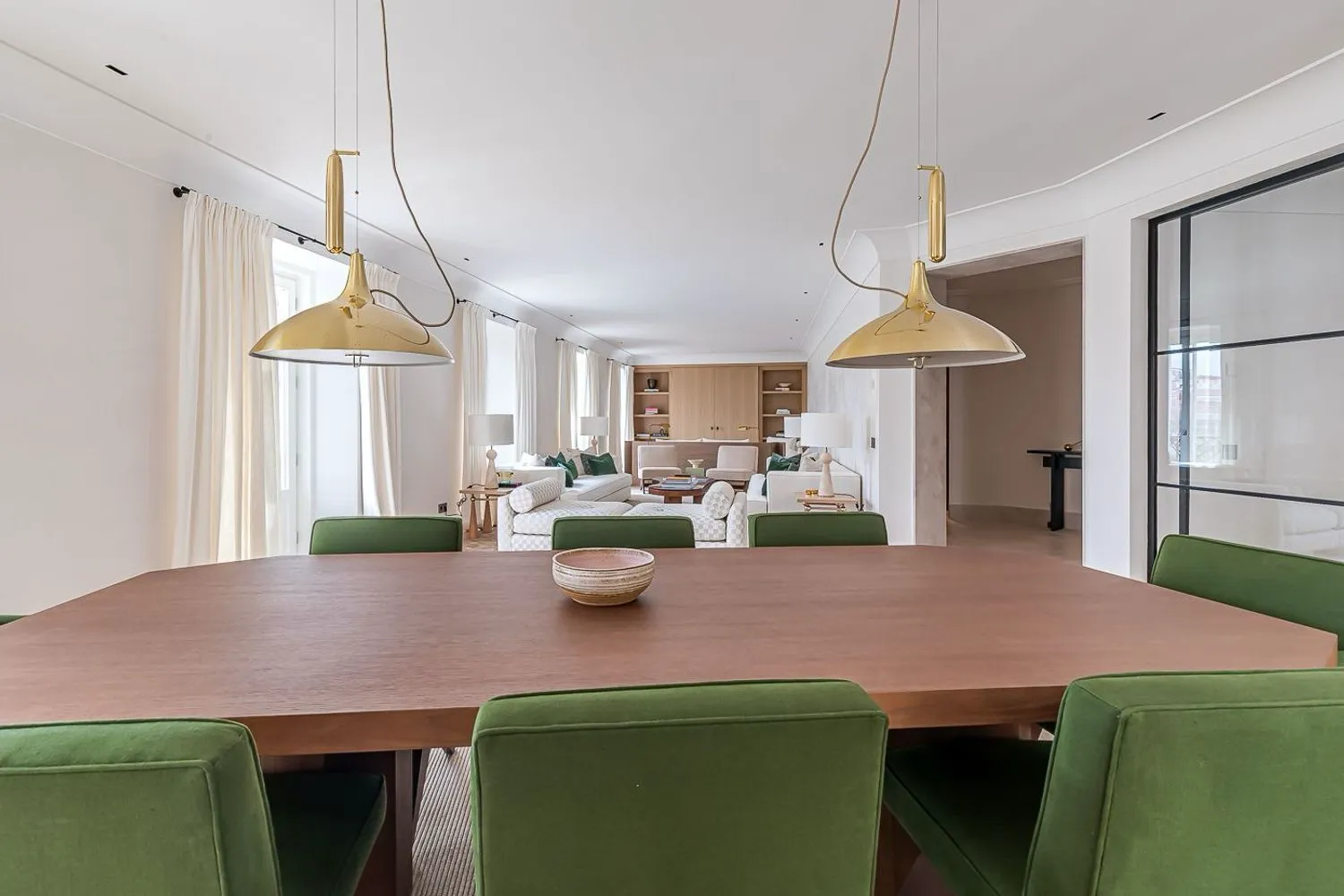 Piso Lujo Recoletos Salon Comedor