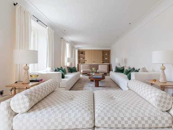 Piso Lujo Recoletos Salon Comedor