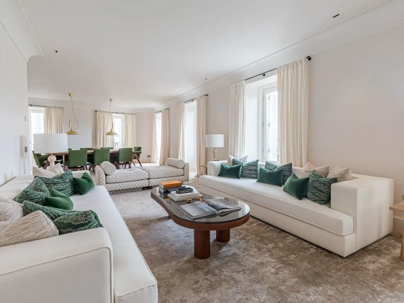 Piso Lujo Recoletos Salon Comedor