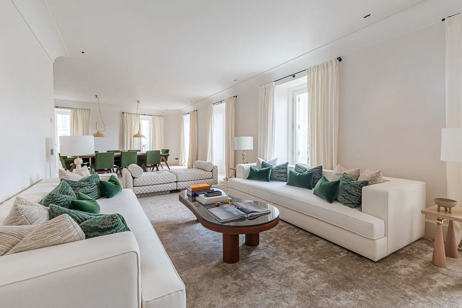 Piso Lujo Recoletos Salon Comedor