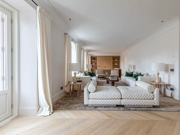 Piso Lujo Recoletos Salon Comedor