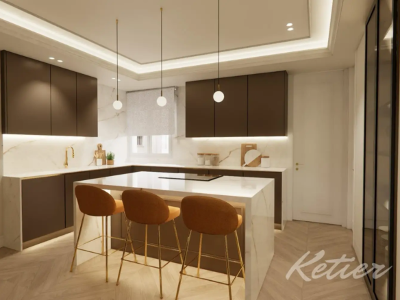 Piso Premium Madrid Cocina