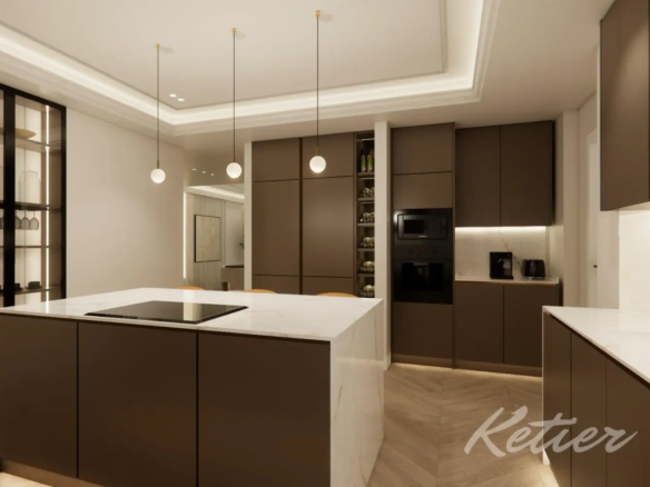 Piso Premium Madrid Cocina