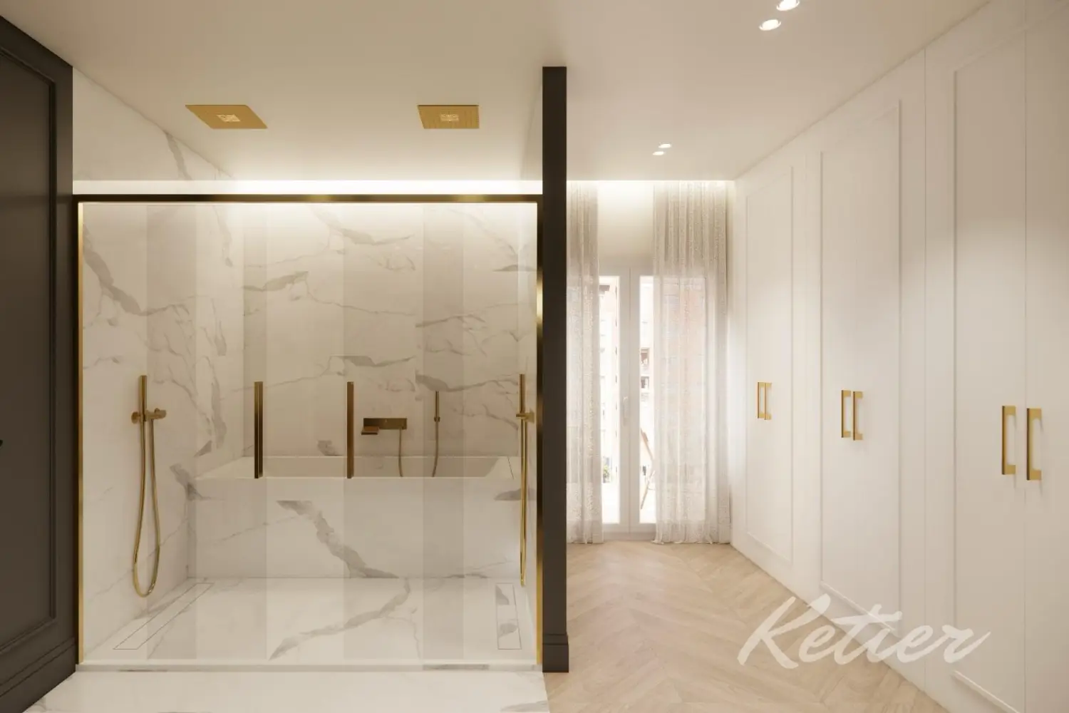 Piso Premium Madrid Dormitorio Bano