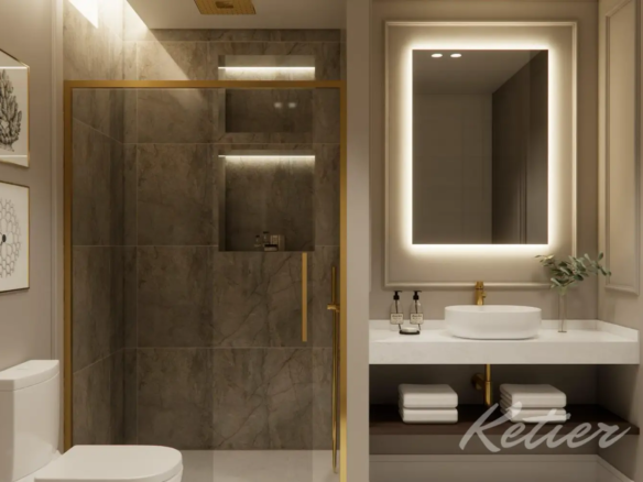 Piso Premium Madrid Dormitorio Bano