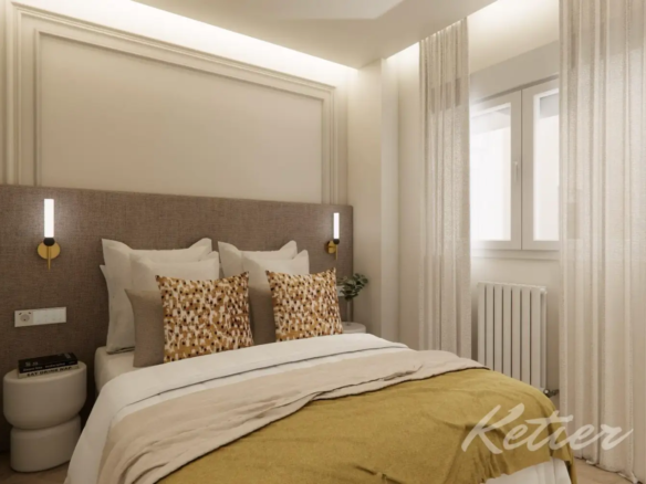 Piso Premium Madrid Dormitorio