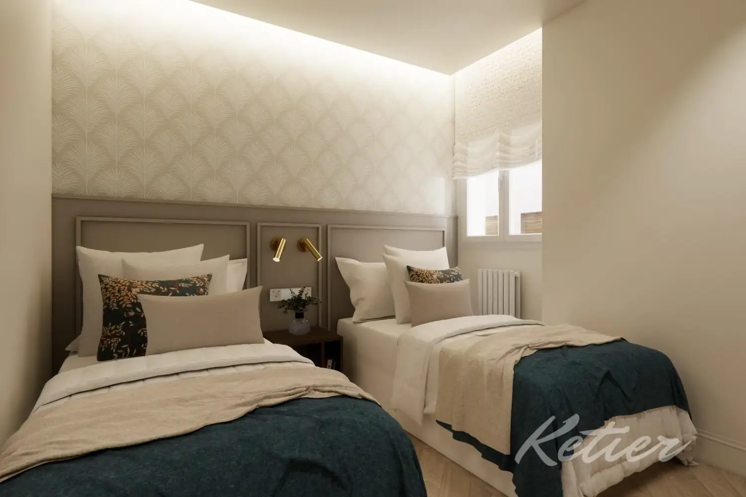 Piso Premium Madrid Dormitorio