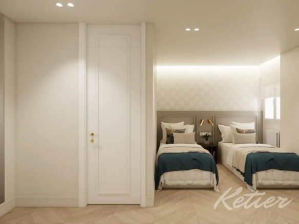 Piso Premium Madrid Dormitorio