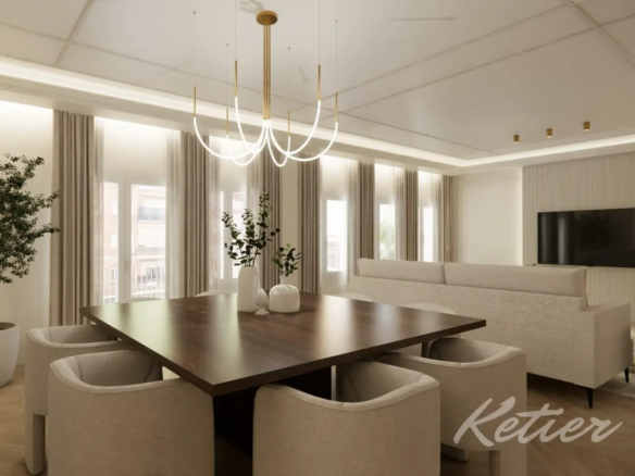 Piso Premium Madrid Salon