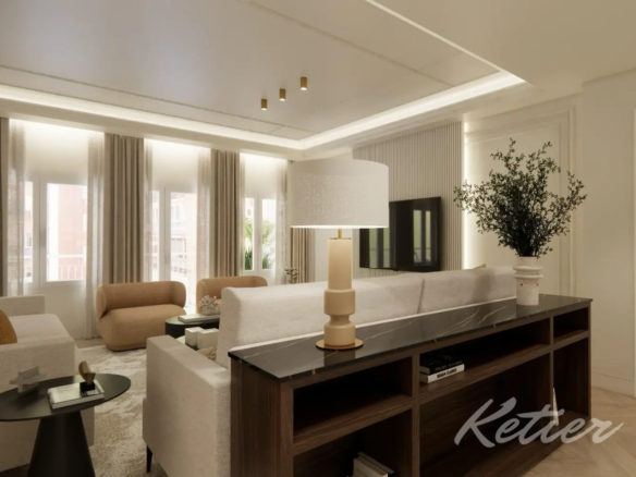 Piso Premium Madrid Salon