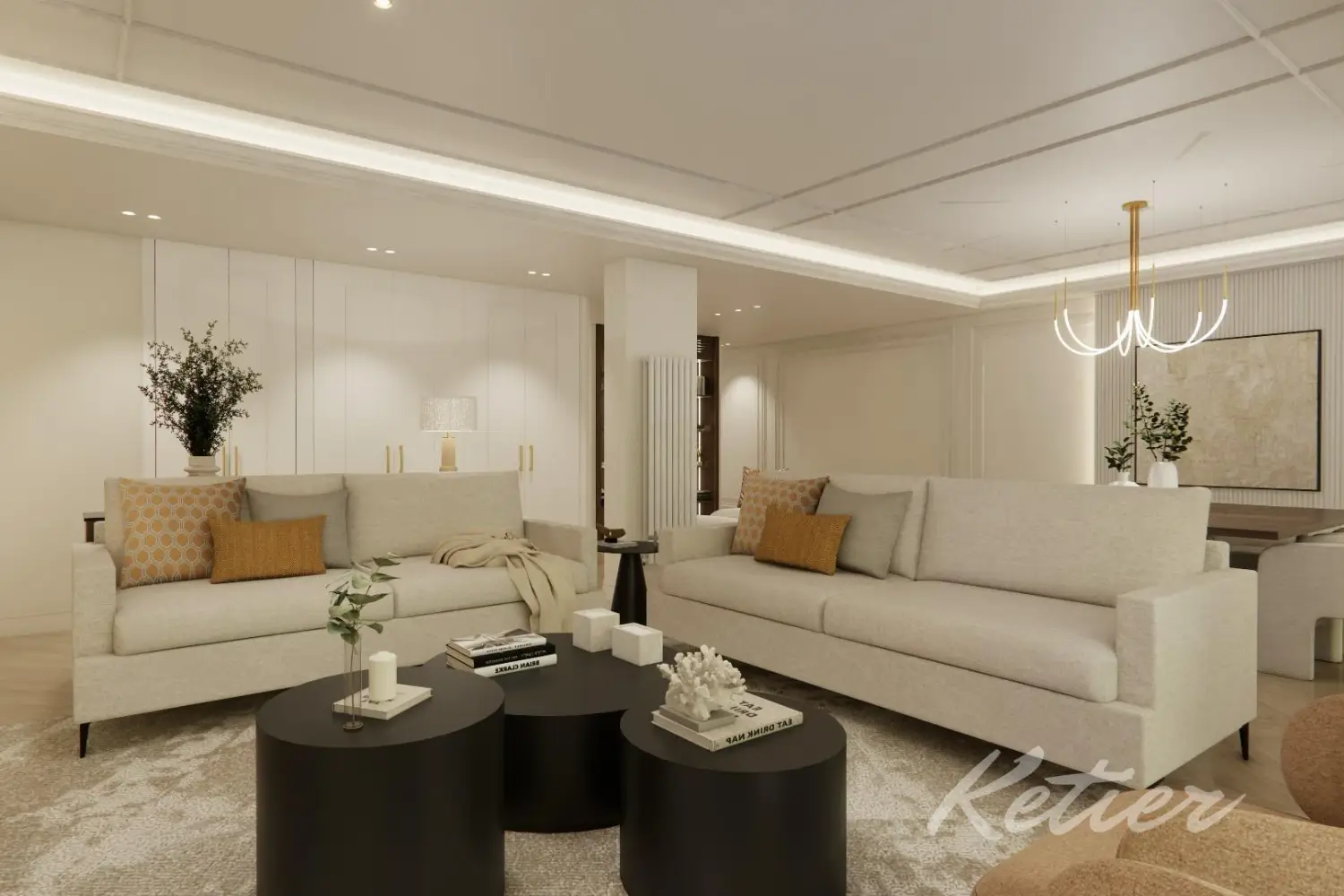 Piso Premium Madrid Salon