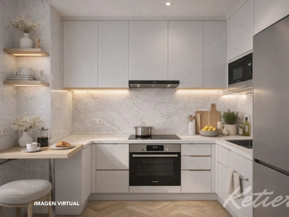 Piso en Salamanca Madrid Cocina Virtual