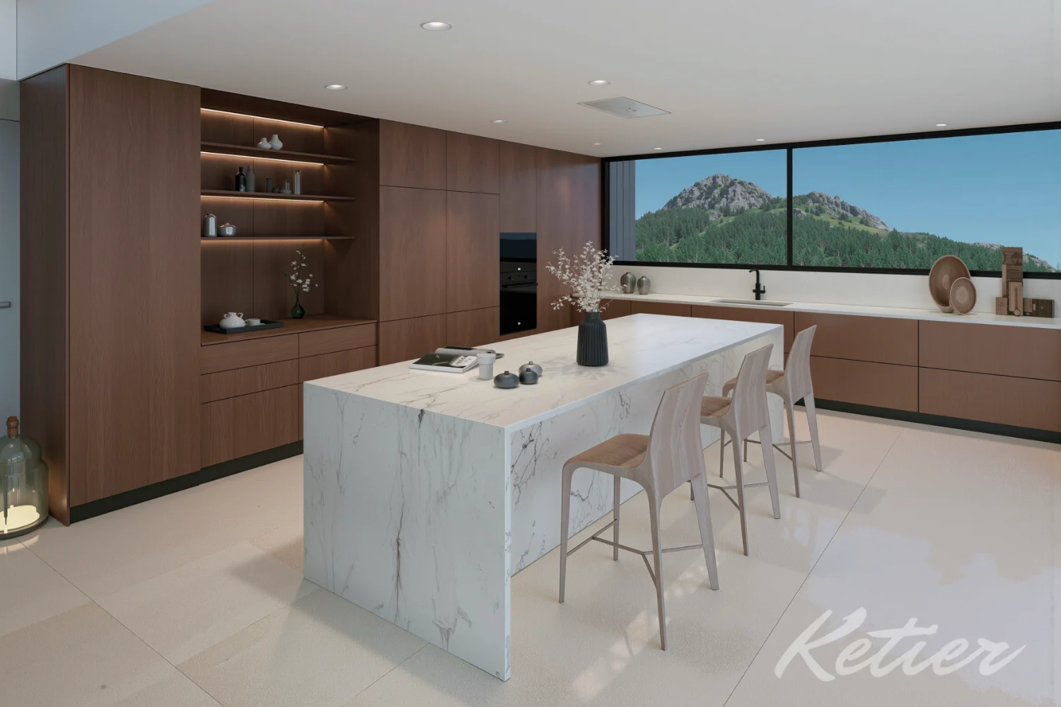 Villa Marbella Benhabis Cocina