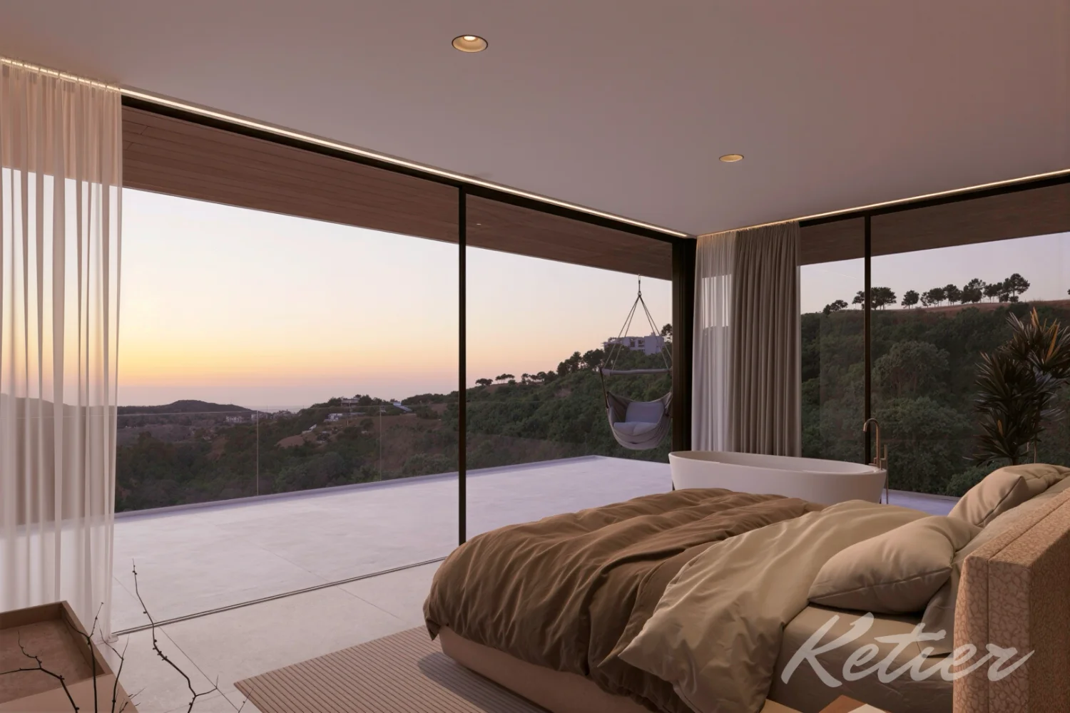 Villa Marbella Benhabis Dormitorio Principal