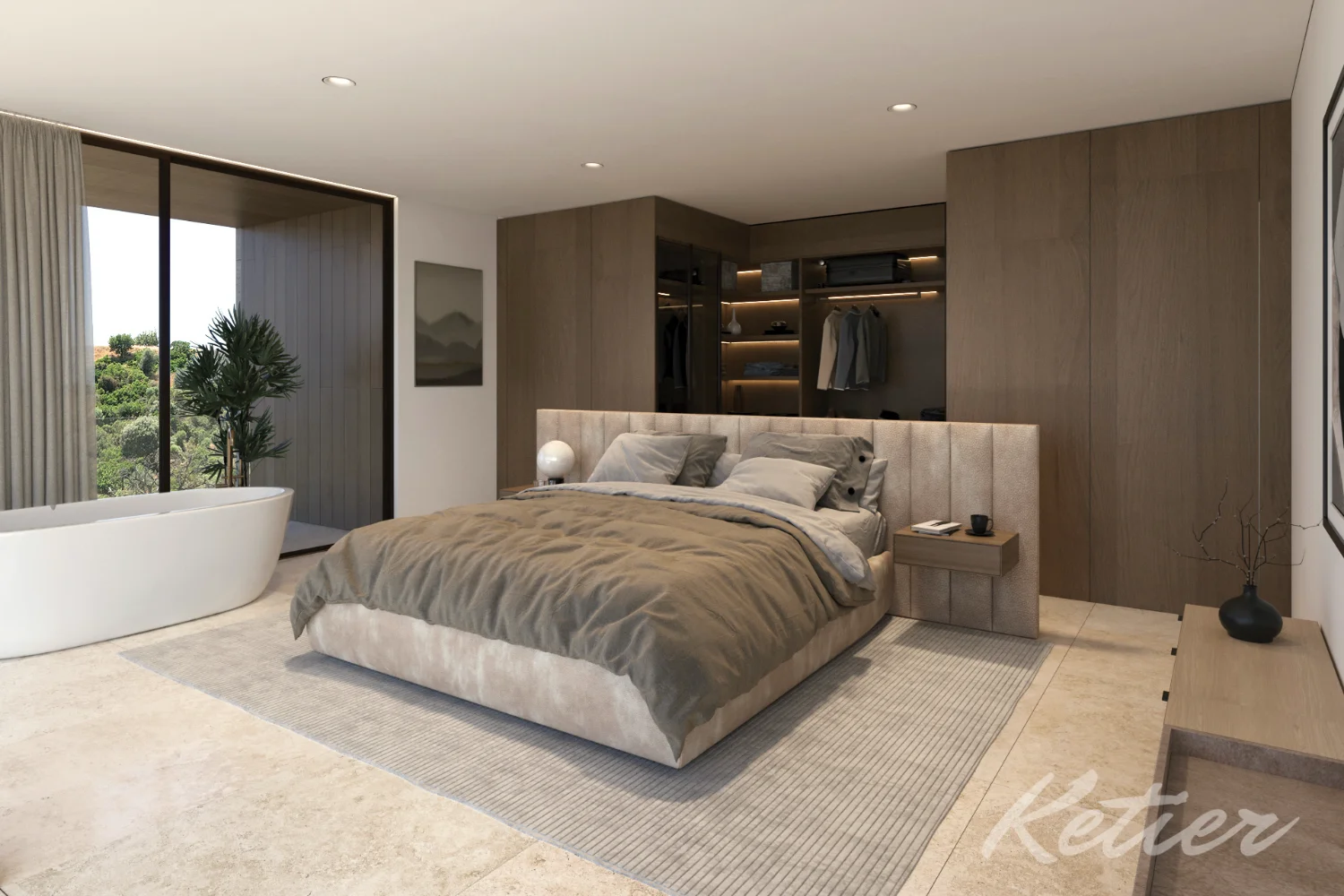 Villa Marbella Benhabis Dormitorio Principal