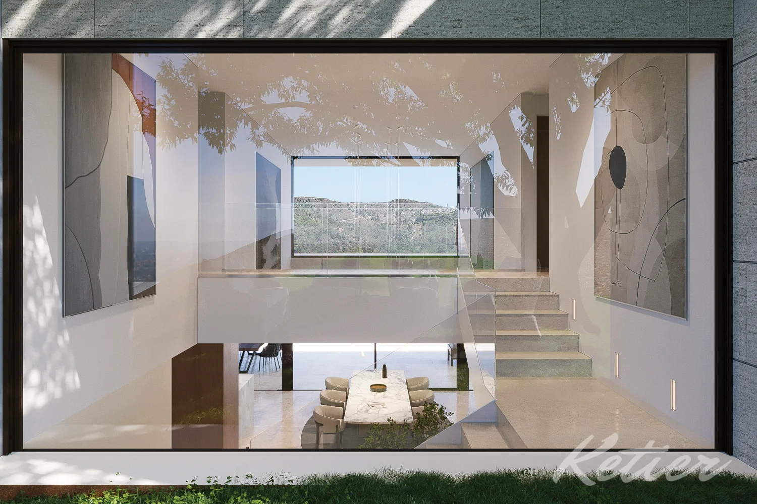 Villa Marbella Benhabis Escalera