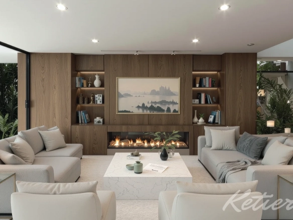 Villa Marbella Benhabis Salon Comedor