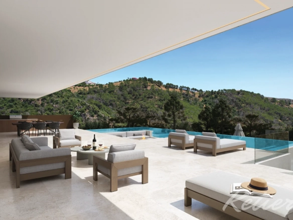 Villa Marbella Benhabis Terraza