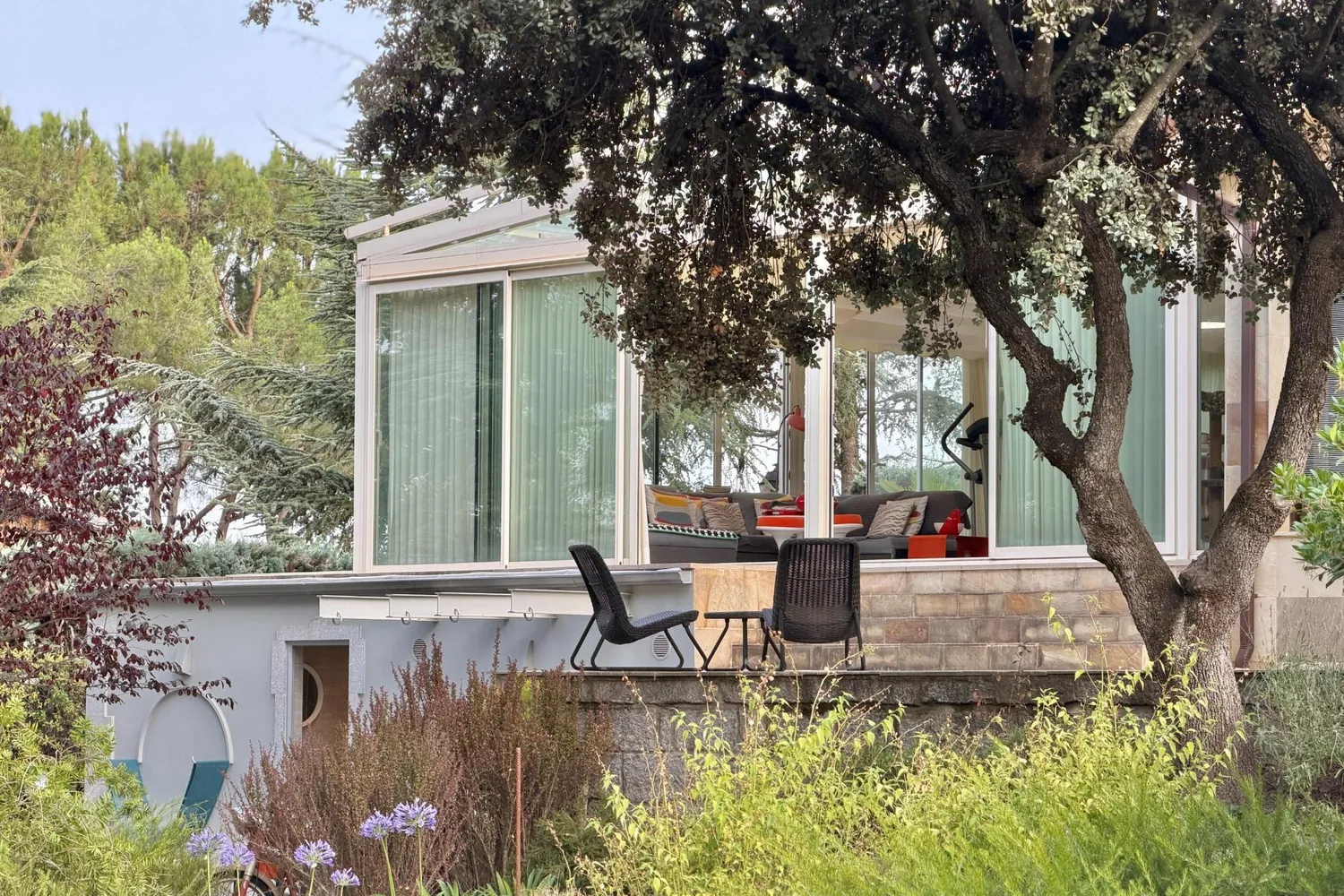 Detached house in Galapagar with heated swimming pool and private garden