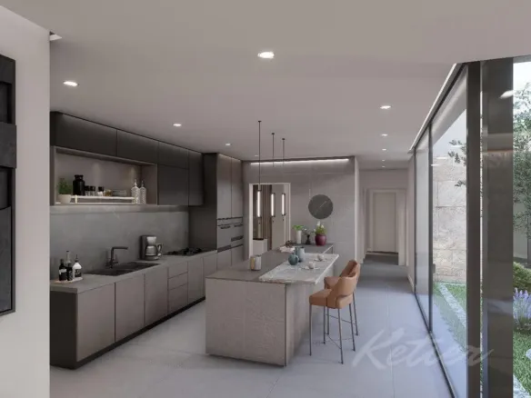 Designer detached villa with a pool in Las Rozas