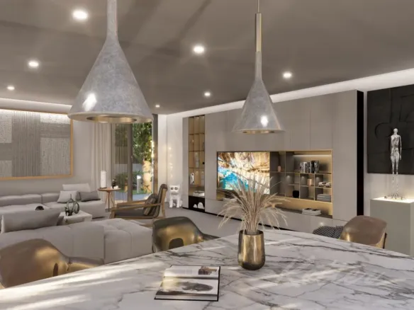 Designer detached villa with a pool in Las Rozas