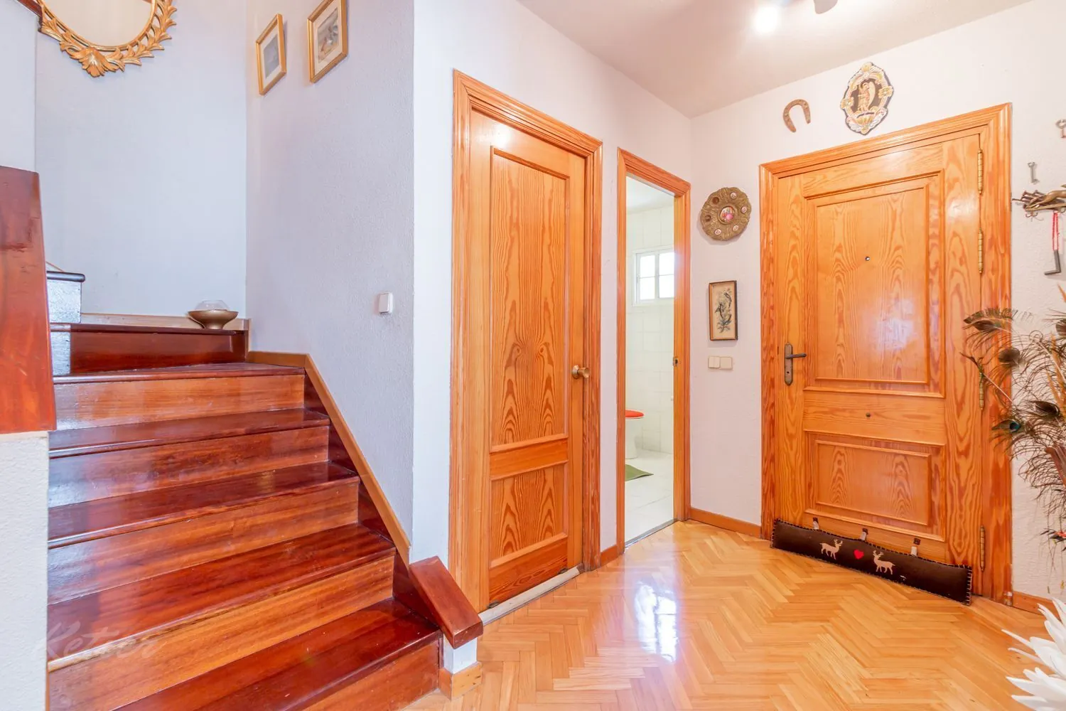 chalet pareado monte rozas entrada