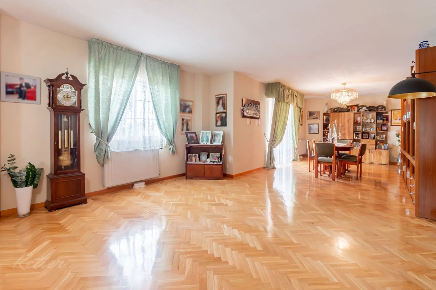 chalet pareado monte rozas salon