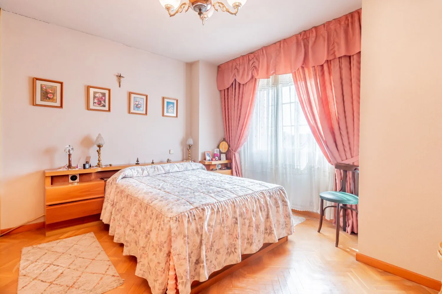 chalet pareado monte rozas dormitorio