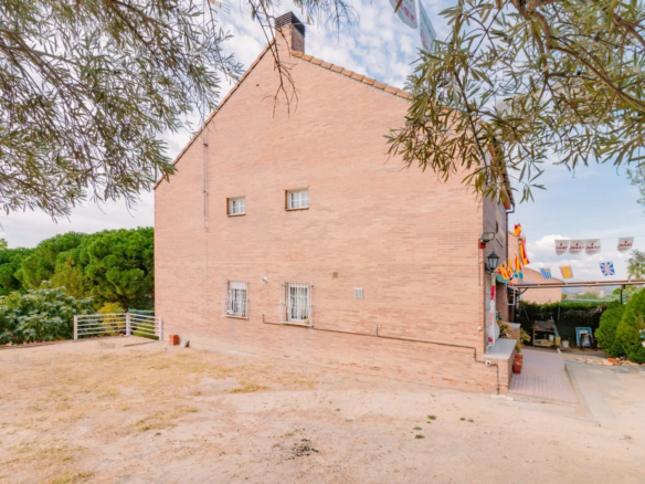 chalet pareado monte rozas exterior parcela