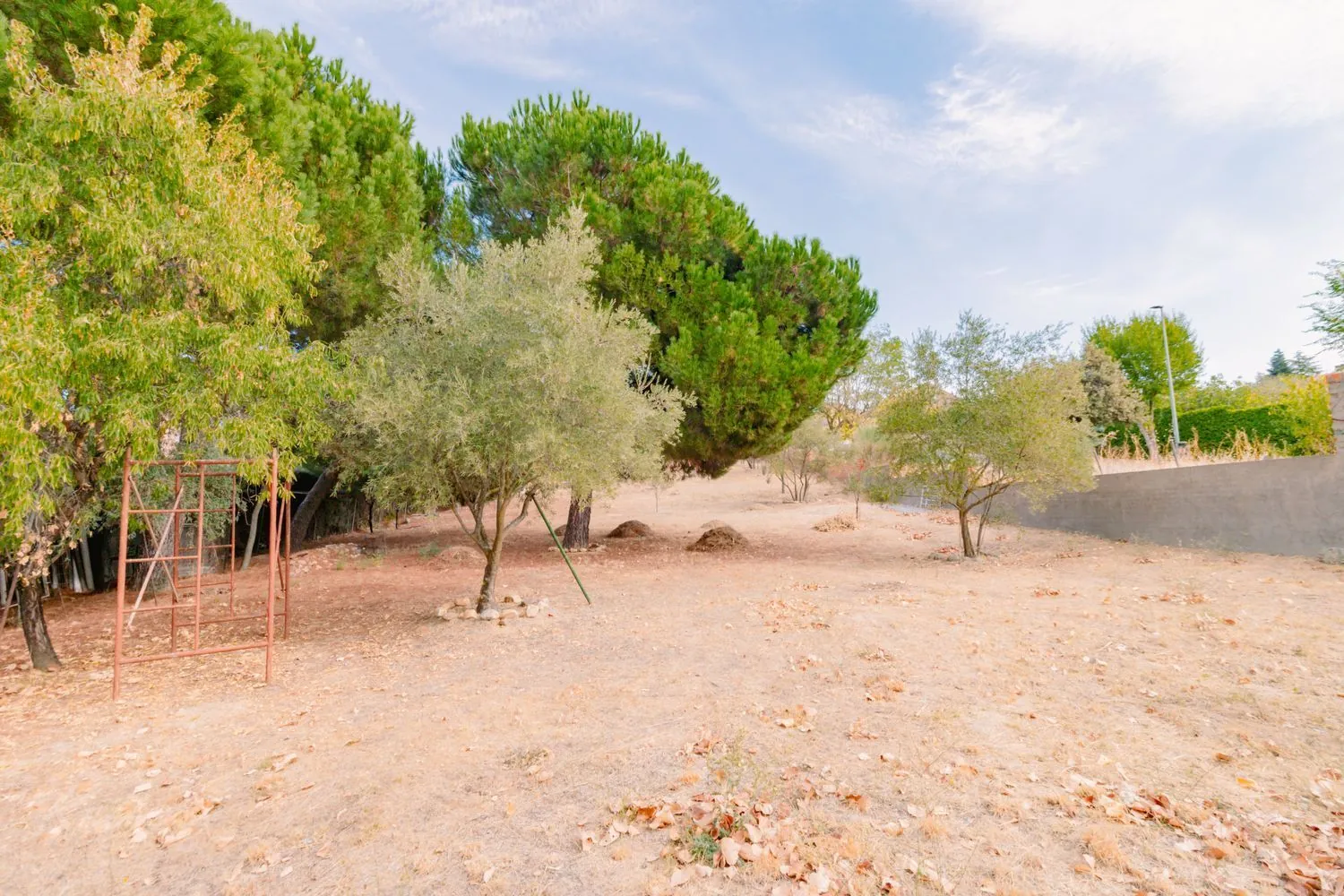 chalet pareado monte rozas exterior parcela