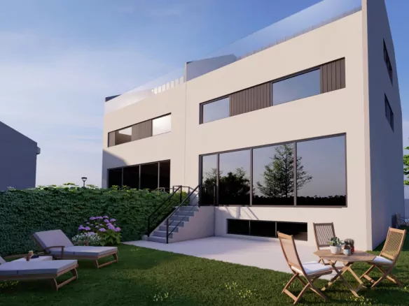 Chalet Pareado Obra Nueva Pozuelo Exterior